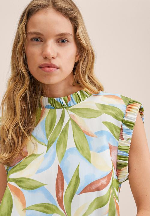 MANGO - Blouse fruit-h - multi 