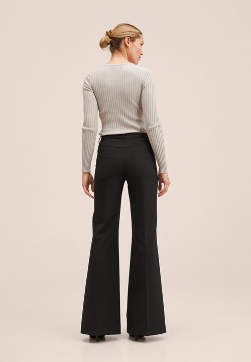 MANGO - Sweater risu - beige
