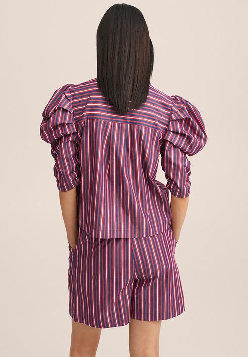 MANGO - Shirt trip-h - multi 