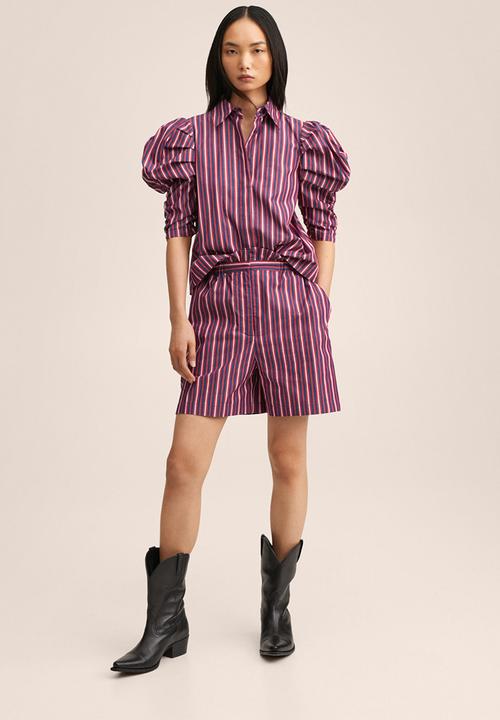 MANGO - Shirt trip-h - multi 