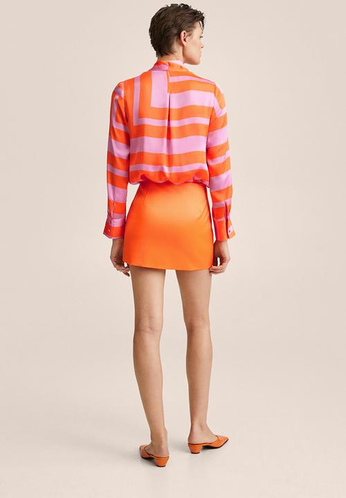 MANGO - Blouse cris - orange