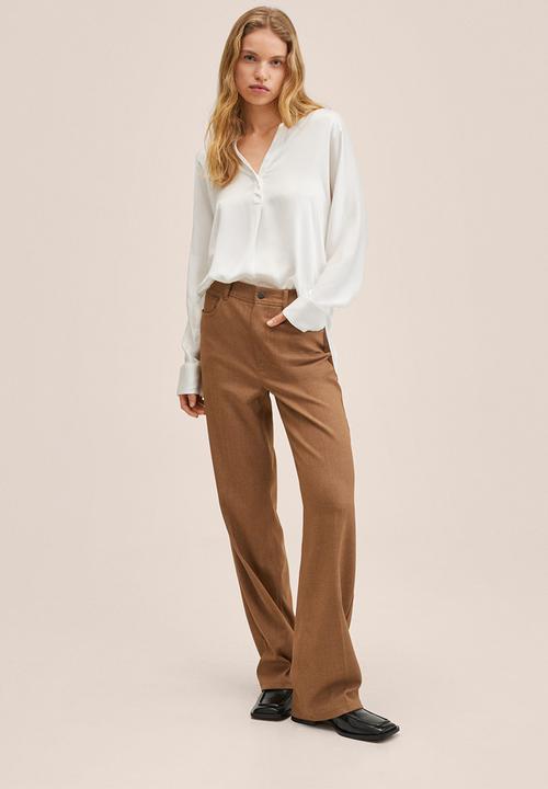 MANGO - Blouse vivian - natural