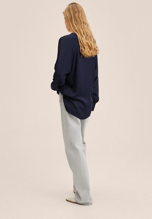MANGO - Blouse vivian - navy