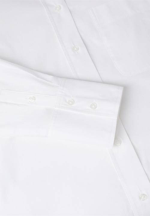 MANGO - Shirt regu - white