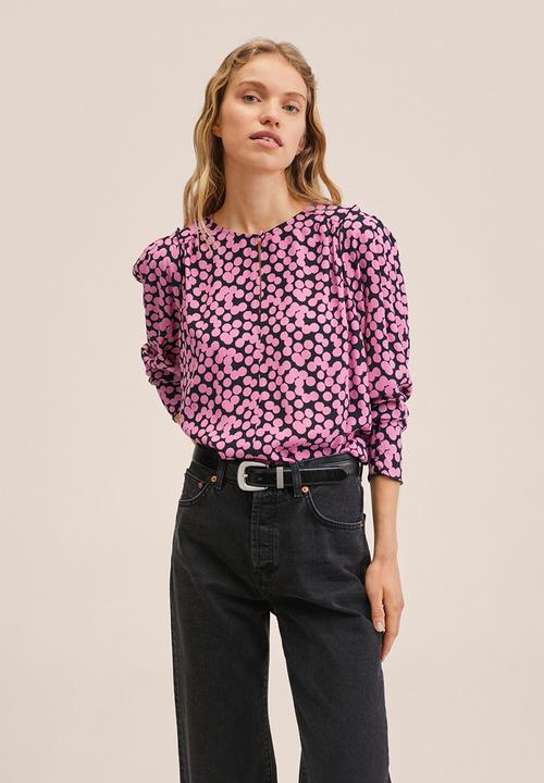 MANGO - Blouse esmirna - light pastel pink