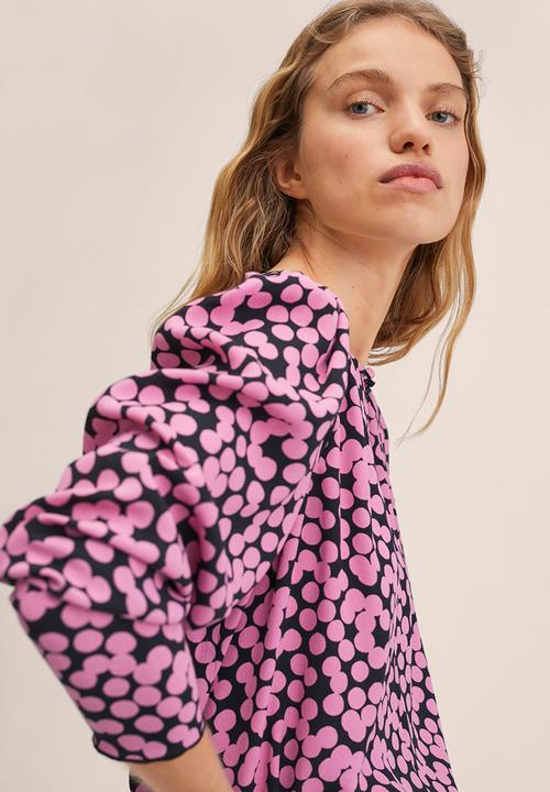 MANGO - Blouse esmirna - light pastel pink