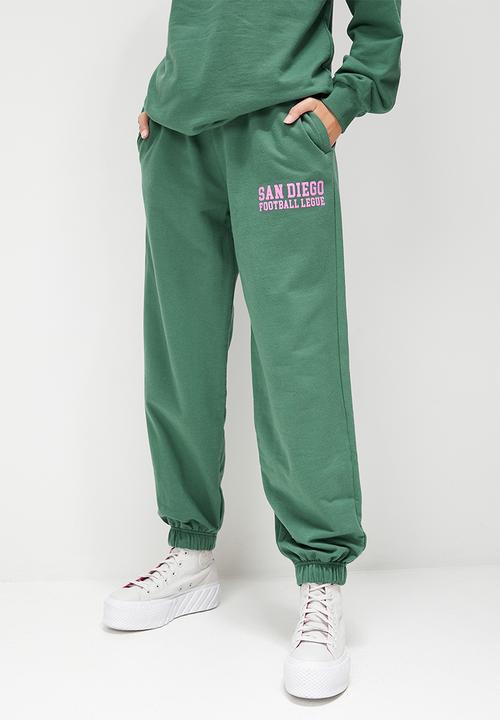 Blake - Colourblock jogger - emerald