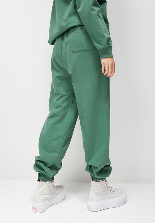 Blake - Colourblock jogger - emerald