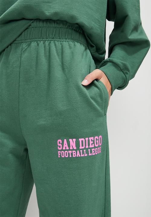 Blake - Colourblock jogger - emerald