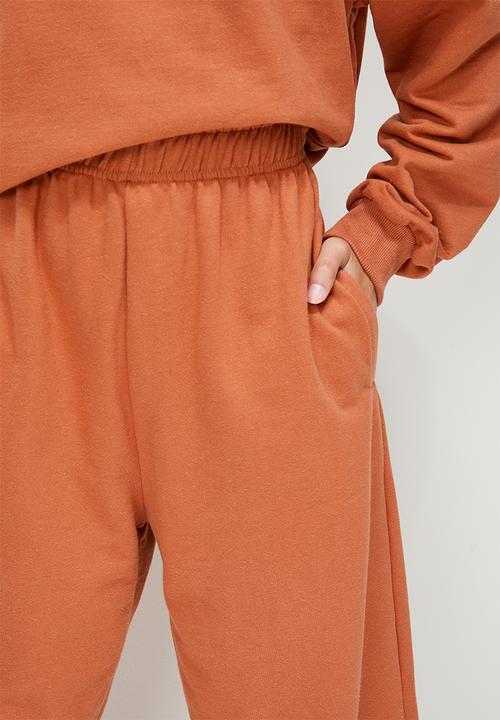 Blake - Co Ord Jogger - burnt orange