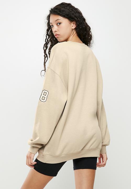 Factorie - Os graphic crew - brown mushroom/san fran