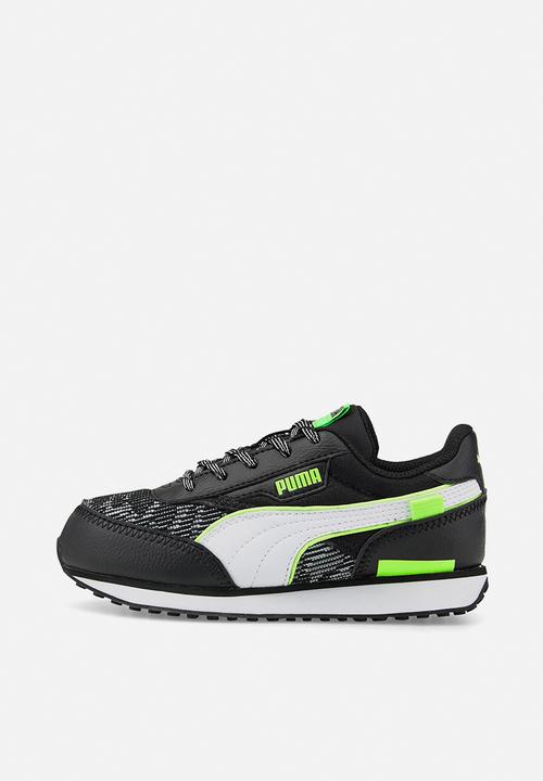 PUMA - Future rider visual effects ps - puma black-green glare