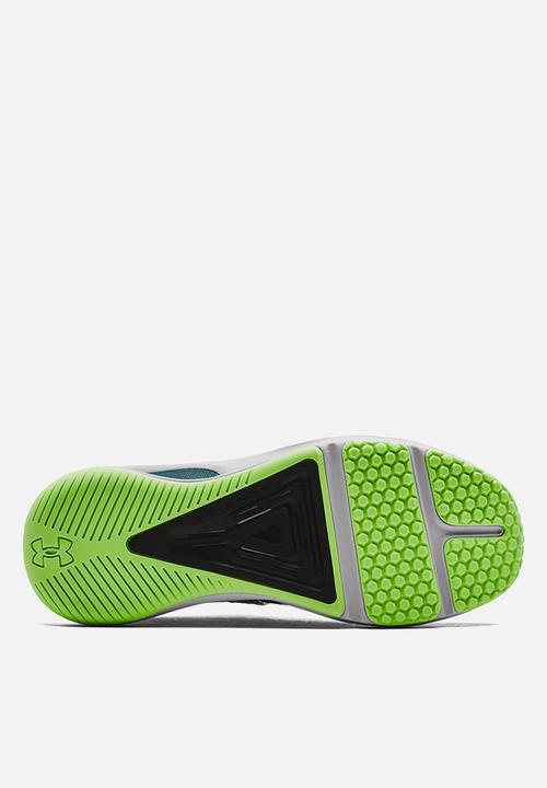 Under Armour - Ua hovr rise 3 - batik/halo gray/quirky lime