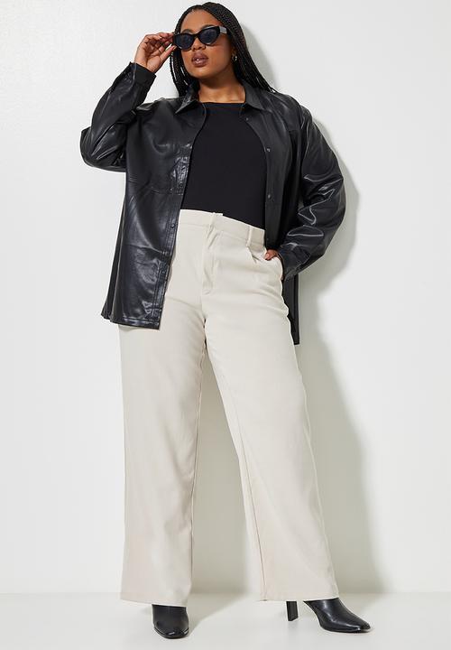 Superbalist - 2 Pack slash neck bodysuit - black & white