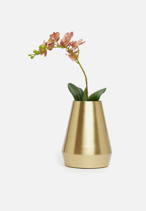 Sixth Floor - Gold vase - gold