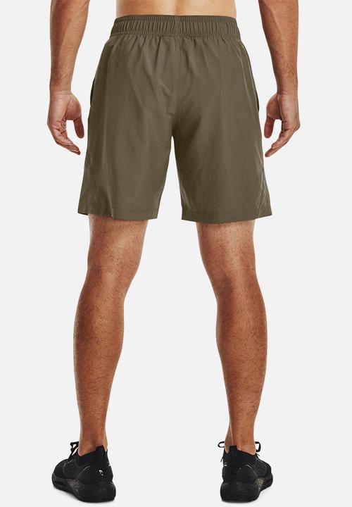 Under Armour - UA Woven Graphic Wordmark Shorts - Khaki