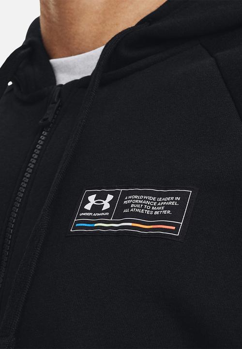 Under Armour - UA Rival Fleece Chroma Full-Zip Hoodie - Black