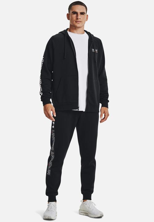 Under Armour - UA Rival Fleece Chroma Full-Zip Hoodie - Black