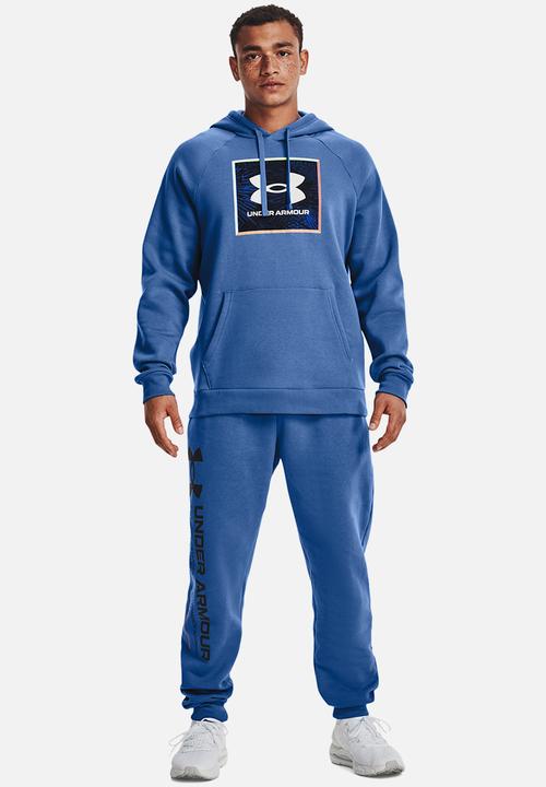 Under Armour - UA Rival Fleece Chroma Pants - Victory Blue & Black