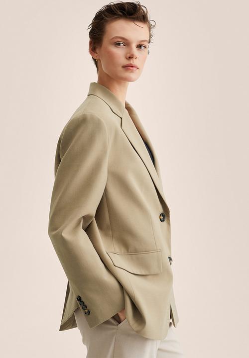MANGO - Blazer nicole - light beige