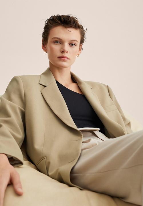 MANGO - Blazer nicole - light beige