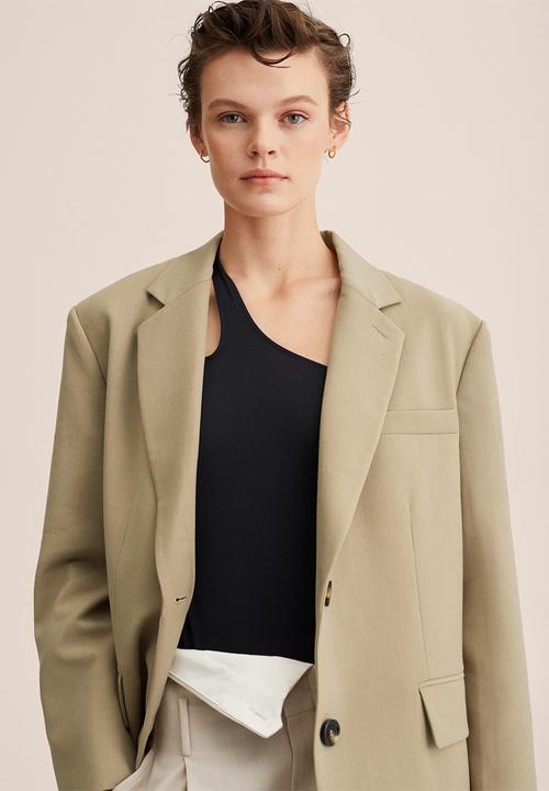 MANGO - Blazer nicole - light beige