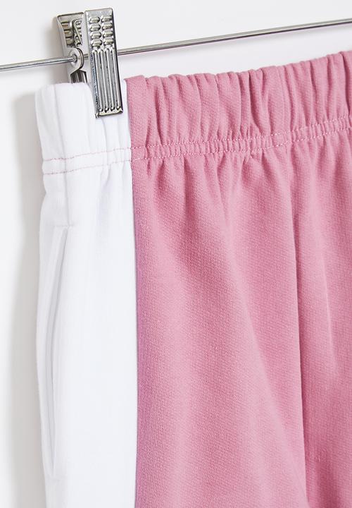 Superbalist Kids - Colourblock jogger - pink & white