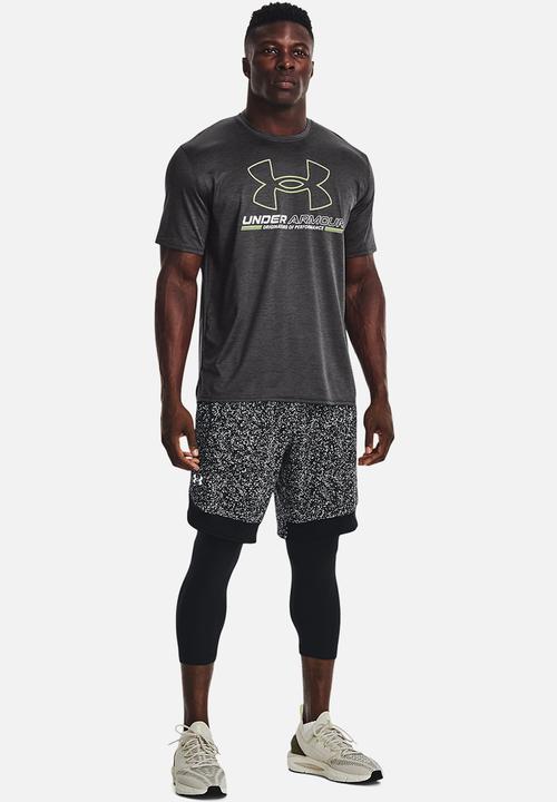 Under Armour - UA Training Vent Graphic Short Sleeve Tee - Jet Grey