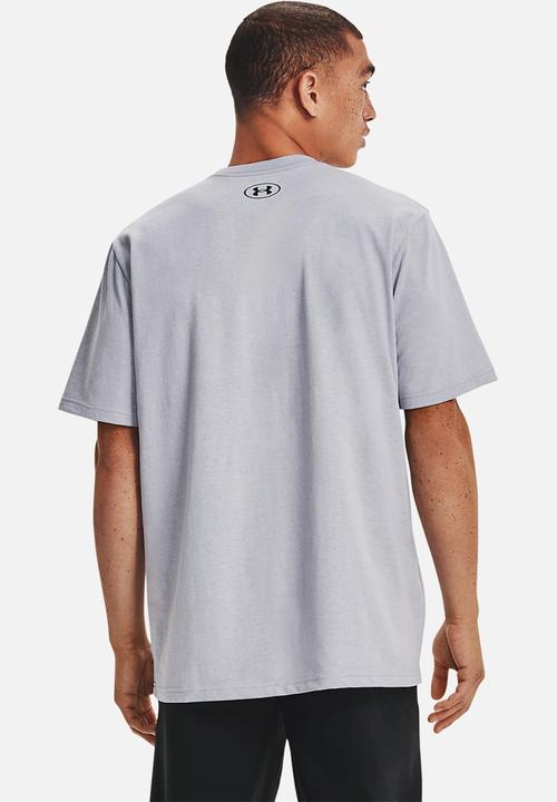Under Armour - UA ABC Camo Boxed Logo Short Sleeve Tee -  Grey
