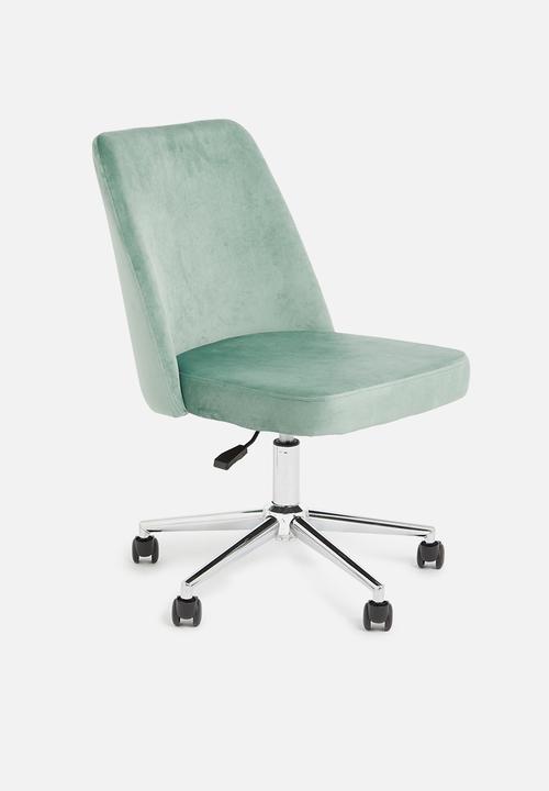 Sixth Floor - Jamie office chair - Teal