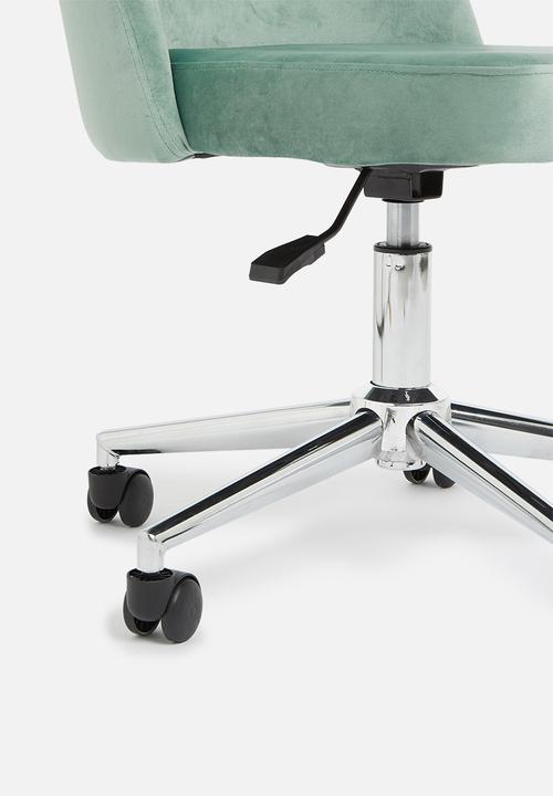 Sixth Floor - Jamie office chair - Teal