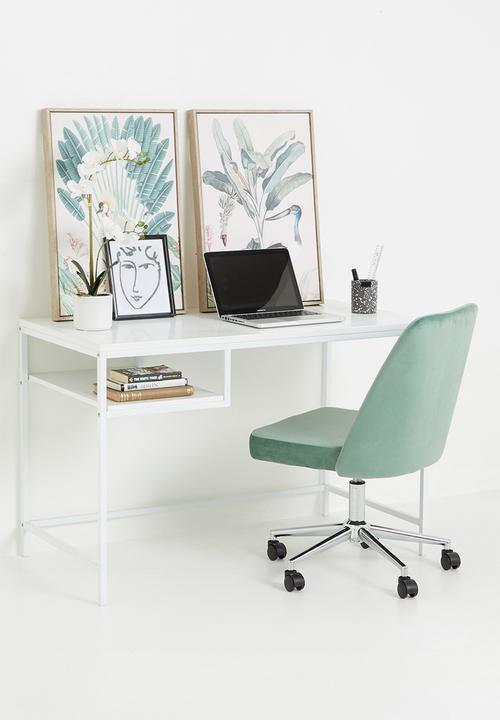 Sixth Floor - Jamie office chair - Teal