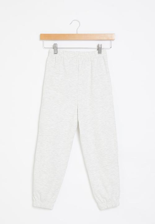 Superbalist Kids - Printed jogger - grey melange