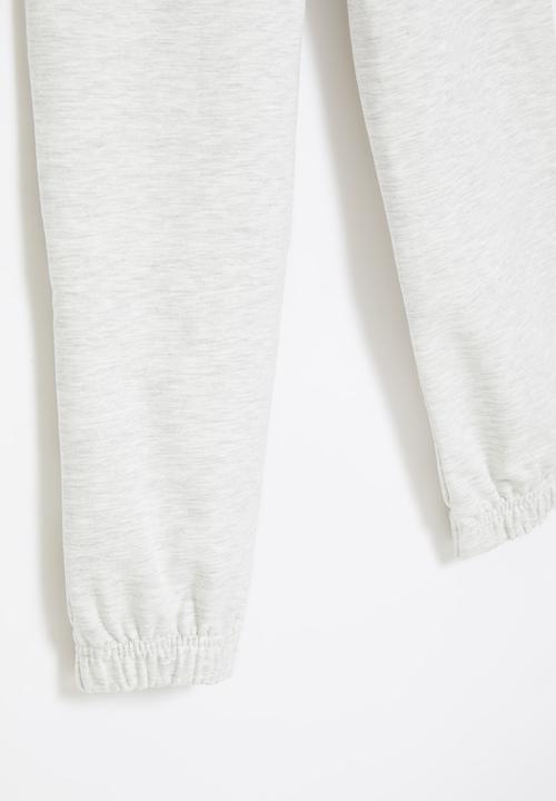 Superbalist Kids - Printed jogger - grey melange