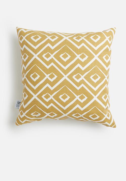 Sixth Floor - Cort cushion cover - mustard