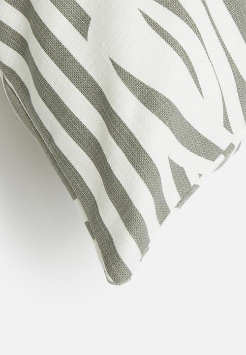 Sixth Floor - Bamboo knights cushion cover - grey