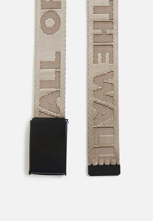 Vans - Off the wall web belt - desert taupe