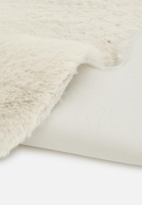 Sixth Floor - Teddy faux fur mat - natural