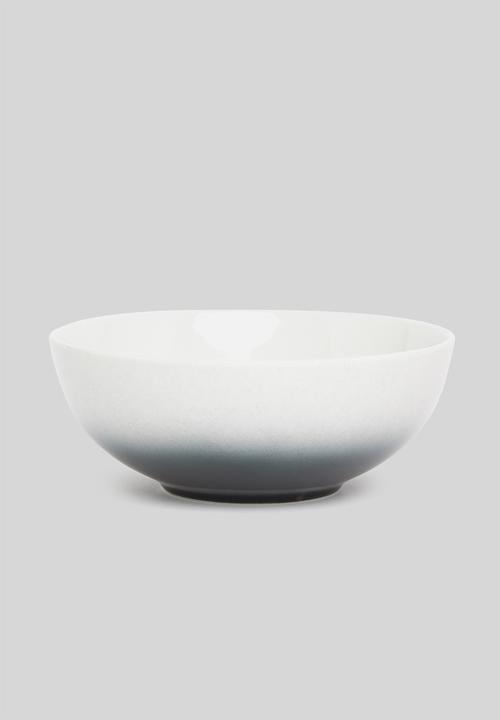 Galateo - Ombre 12 pce dinner set - white & black
