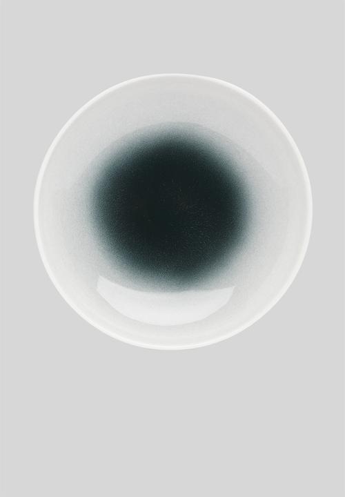 Galateo - Ombre 12 pce dinner set - white & black