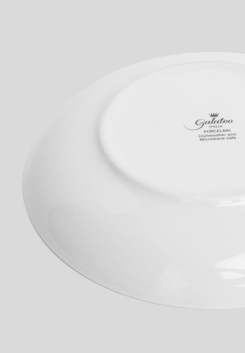 Galateo - Ombre 12 pce dinner set - white & black