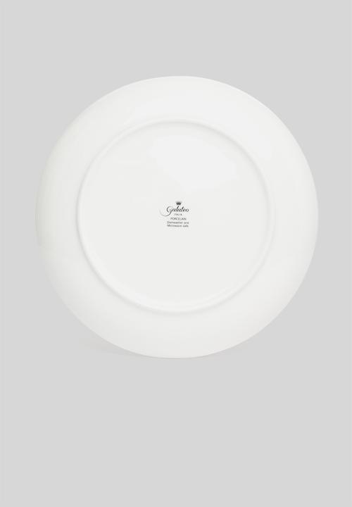 Galateo - Ombre 12 pce dinner set - white & black