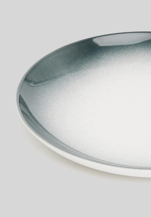 Galateo - Ombre 12 pce dinner set - white & black