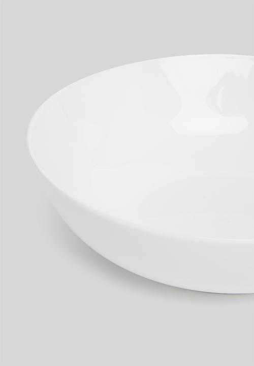 Galateo - Super white coupe 12 pce dinner set - white 