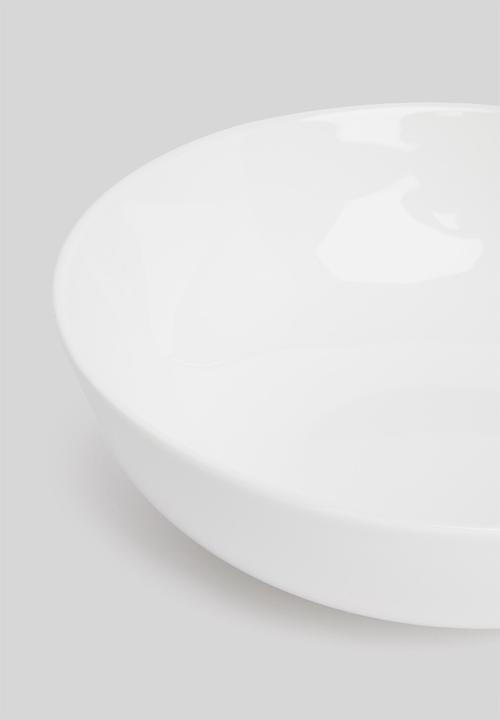 Galateo - Super white coupe 12 pce dinner set - white 