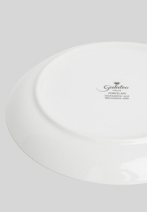 Galateo - Super white coupe 12 pce dinner set - white 