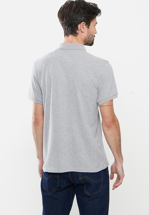 Original Penguin - Raised rib polo - rain heather