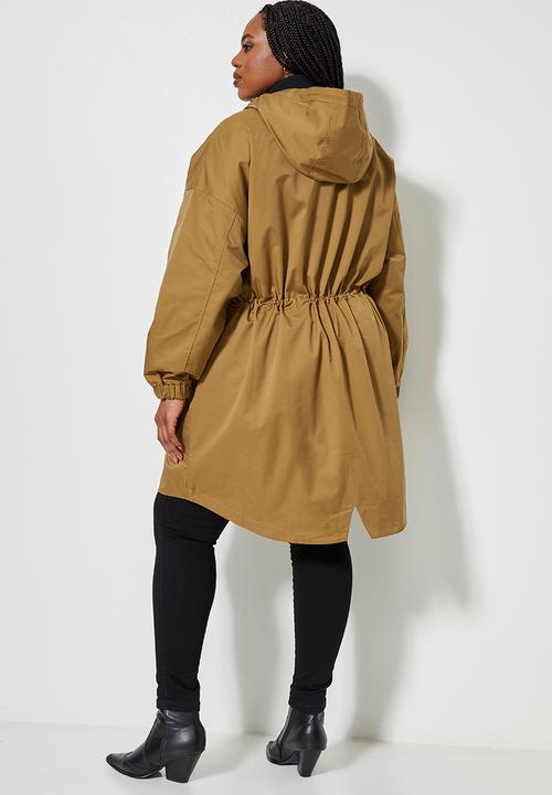 Superbalist - Water resistant parka - tan