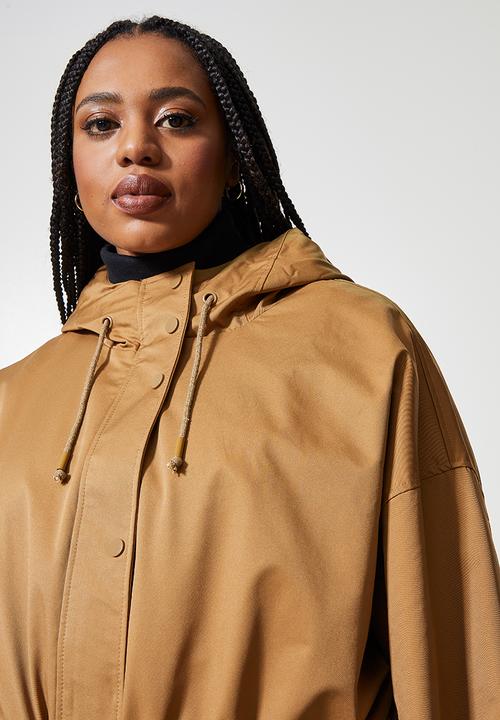 Superbalist - Water resistant parka - tan
