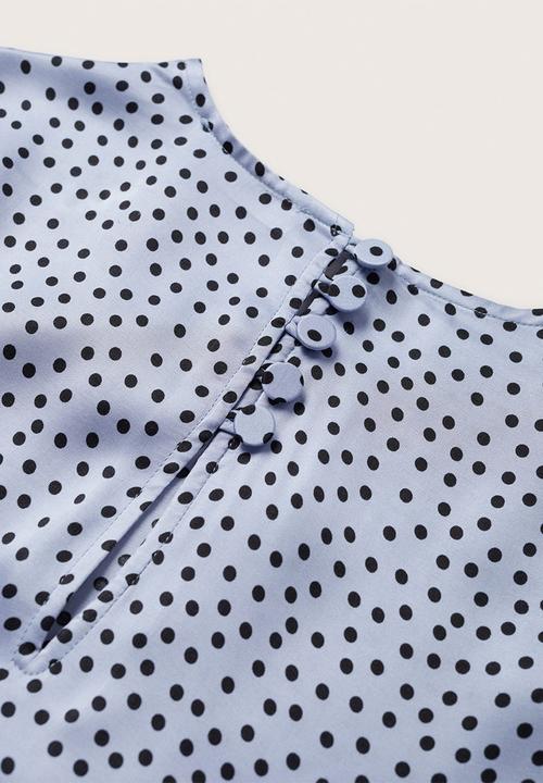 MANGO - Blouse tippy - mid blue